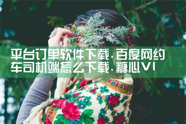 平台订单软件下载|糖心Vlog入口