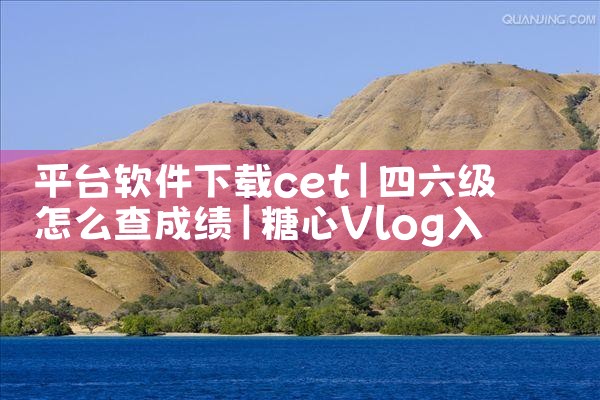 平台软件下载cet|糖心Vlog入口